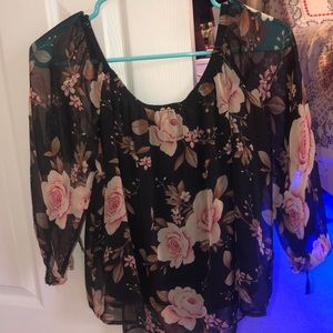 american eagle off the shoulder top